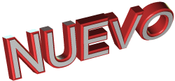 Nuevo en grande y rojo Nuevo en grande y rojo