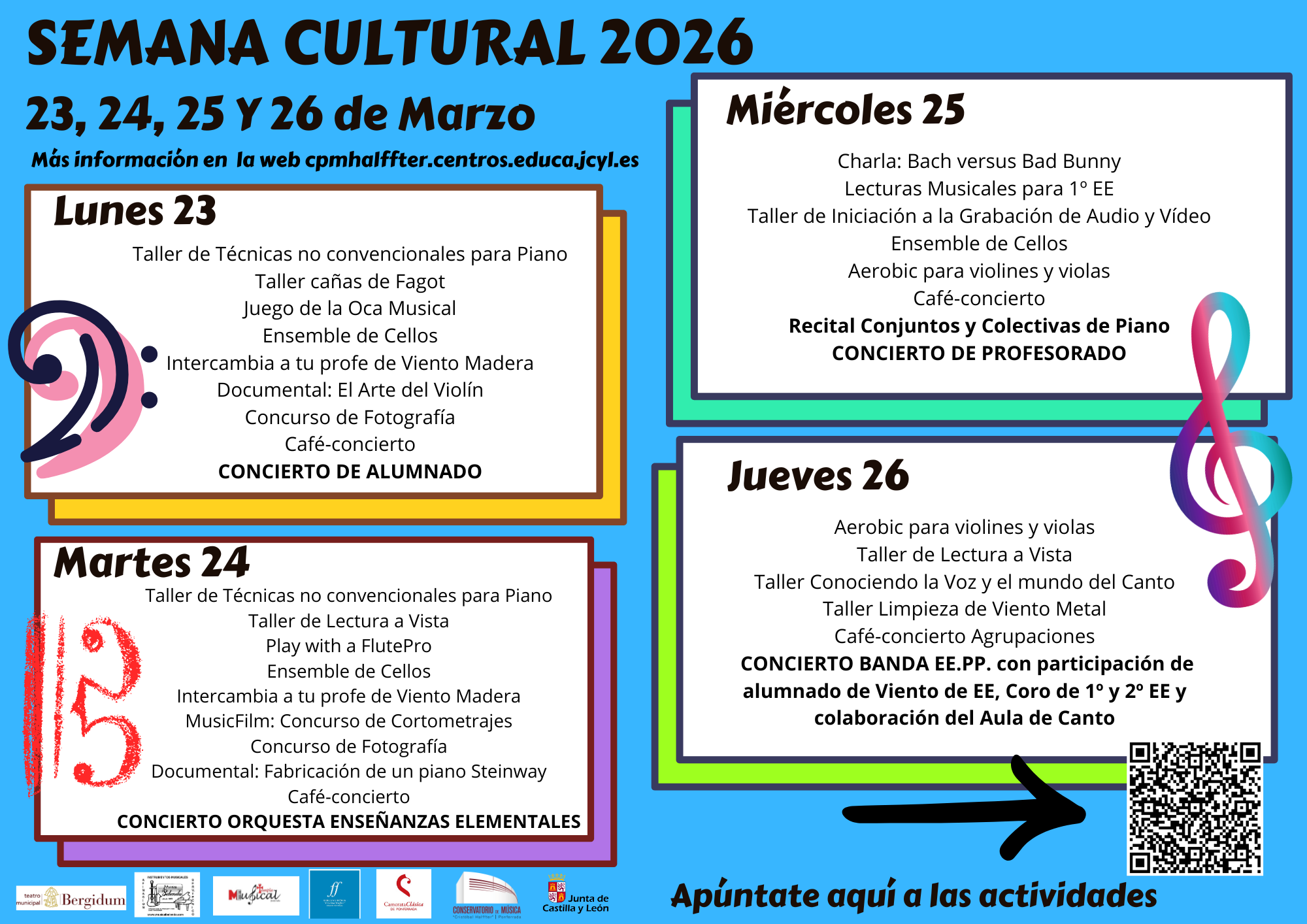 CARTEL SEMANA CULTURAL 2026